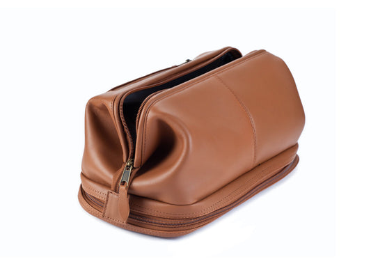 Leather Toiletry Bag